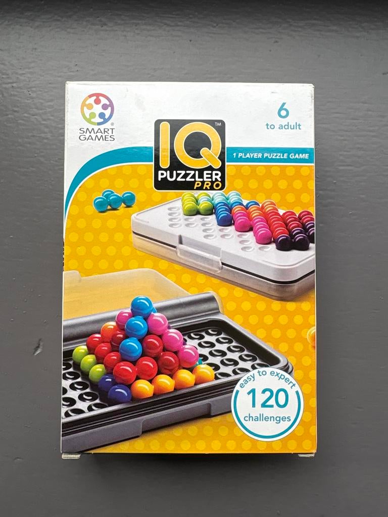 IQ Puzzler Pro Smart Games, Hobby en Vrije tijd, Denksport en Puzzels, Ophalen of Verzenden, Minder dan 500 stukjes, Gebruikt