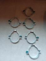 Set van 5 buisklemmen, diverse maten, Ophalen of Verzenden, Gebruikt, Minder dan 50 mm, Overige typen