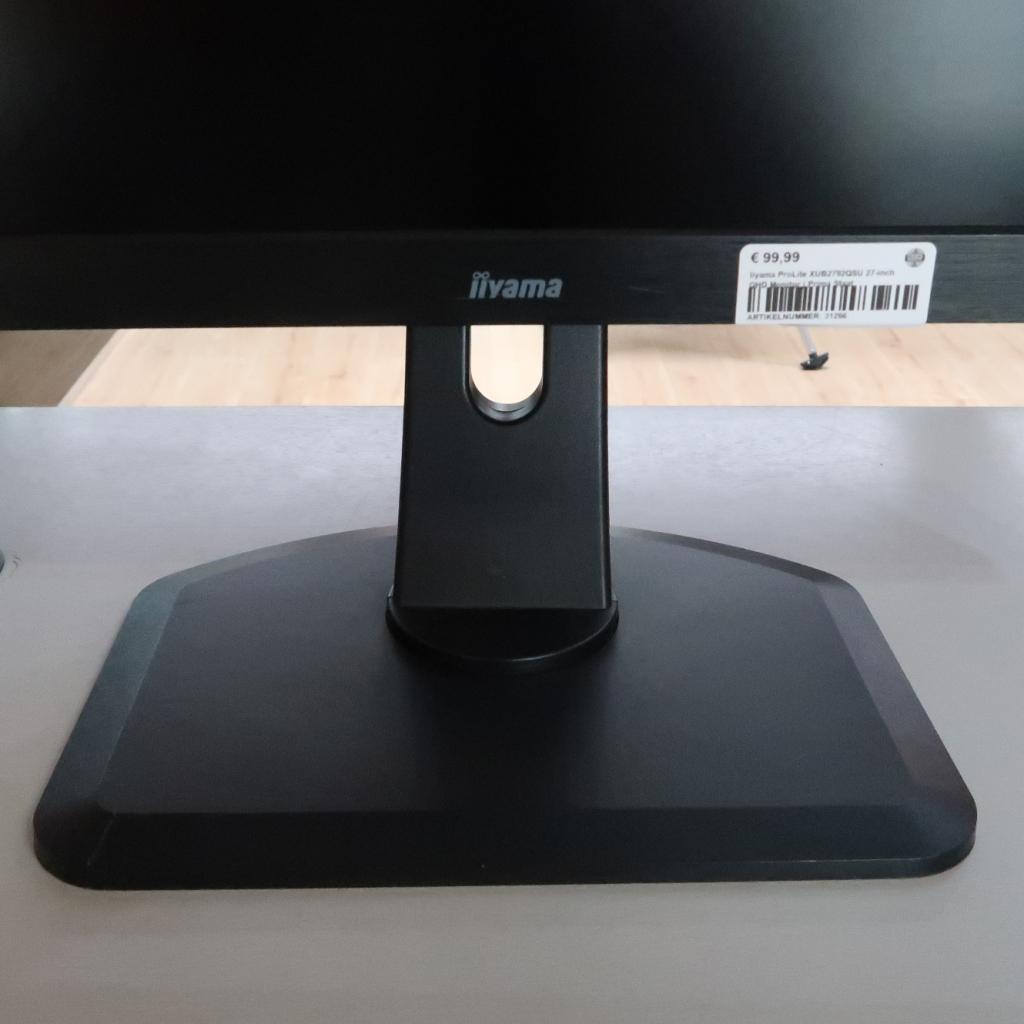Iiyama ProLite XUB2792QSU 27-inch QHD Monitor | Prima Staat, Niet ingevuld, Zo goed als nieuw, Niet ingevuld, Niet ingevuld