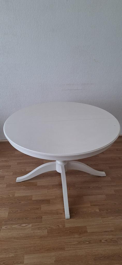 Ronde eettafel, Huis en Inrichting, Ophalen, Gebruikt, Rond, 100 tot 150 cm