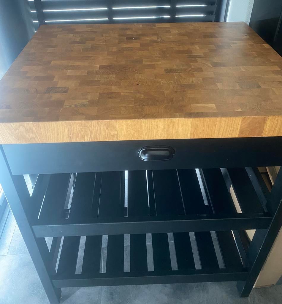 Vadholma keukeneiland -keukenblok-bartafel Ikea, Ophalen, 50 tot 100 cm, Zo goed als nieuw, Minder dan 100 cm