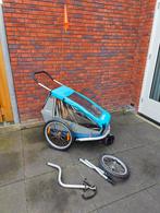 Croozer kid for 1 fietskar met babyzitje en hardloopwiel, Ophalen, Zo goed als nieuw, Kinderkar