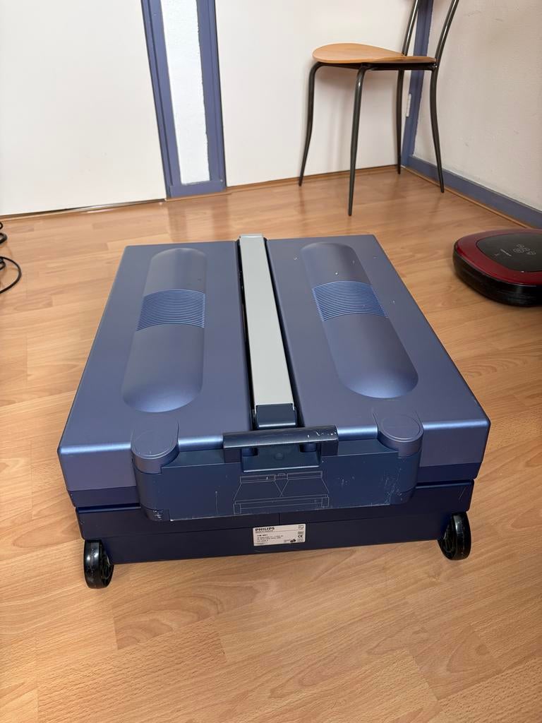 Philips inklapbare zonnebank HB861, Witgoed en Apparatuur, Ophalen, Gebruikt, Zonnebank enkelzijdig, Minder dan 10 lampen