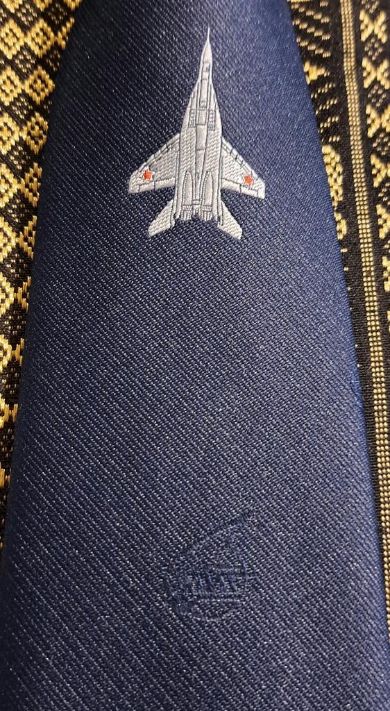 Mikoyan MiG-29 Straaljager vliegtuig Fulcrum stropdas, Ophalen of Verzenden, Nieuw