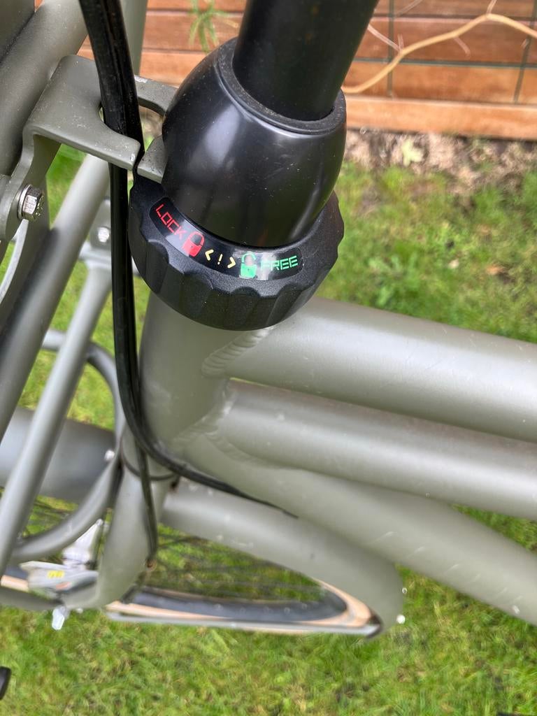 Cortina Transportfiets Heren 28 inch met versnellingen, Gebruikt, Versnellingen, 49 tot 53 cm, Trommelrem