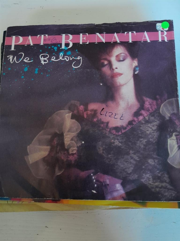 Pat benatar 7 inch we belong, Ophalen of Verzenden, Zo goed als nieuw, Pop