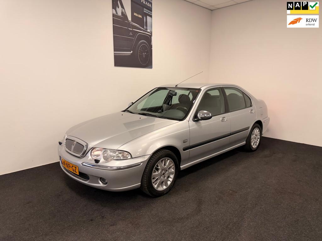 Rover 45 1.8 Sterling |Leer | Airco, Auto's, Rover, Voorwielaandrijving, Gebruikt, Zwart, 4 cilinders