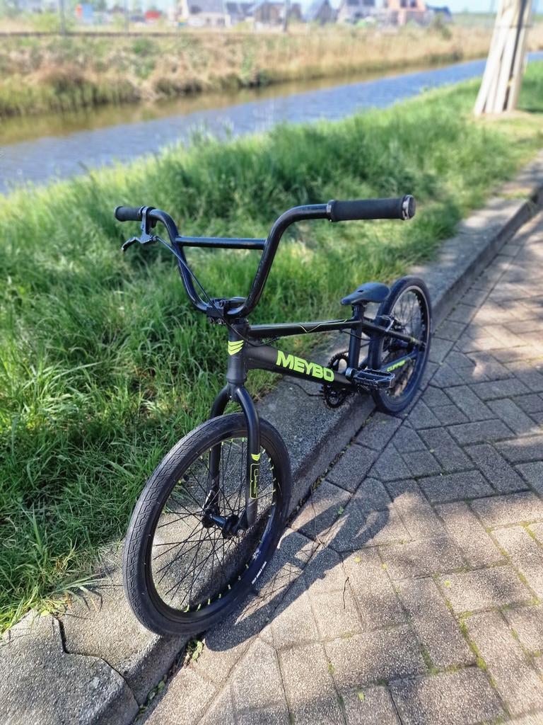 Meybo pro BMX Racefiets, Velgrem, Meybo, Aluminium, Ophalen of Verzenden