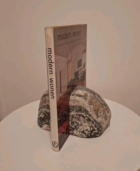 Vintage Design Boekensteunen Svane Stone Sweden, Ophalen of Verzenden