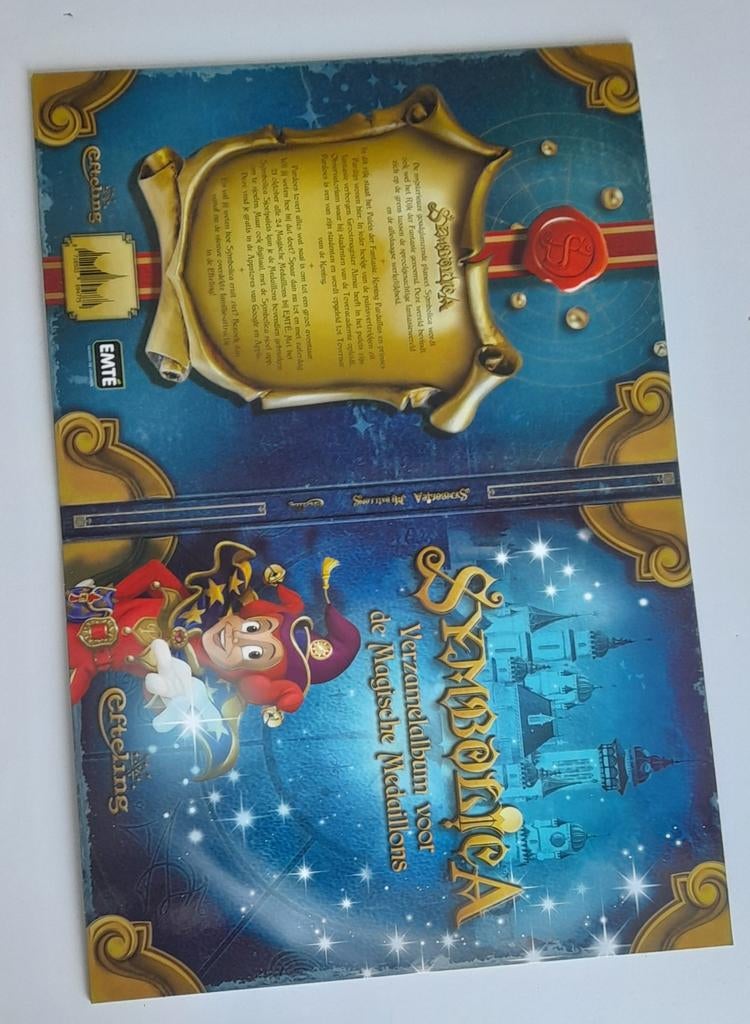 Symbolica Efteling spaaralbum met 22 magische medailions, Ophalen of Verzenden
