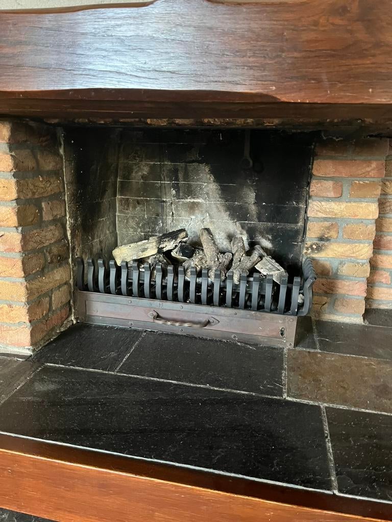 Gas openhaard, Ophalen, Gebruikt, Inbouwhaard, Gashaard