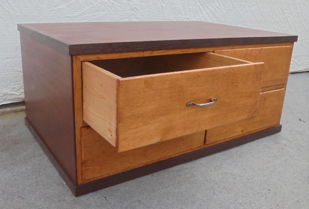 Kleine  lage  ladekast winkelkast apothekerskast, Huis en Inrichting, Kasten | Ladekasten, Gebruikt, 3 of 4 laden, Minder dan 100 cm