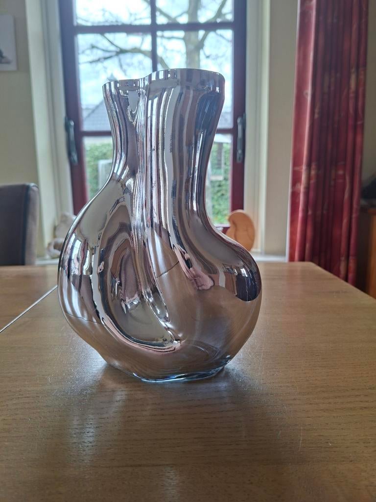 Hkliving vaas glas Nieuw, Overige kleuren, Nieuw, Ophalen of Verzenden, Glas