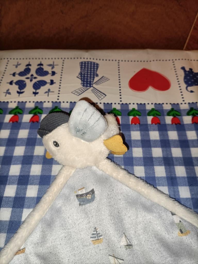 Little Dutch vogel knuffeldoekje, Kinderen en Baby's, Babykleding | Mutsen, Sjaals en Wanten, Ophalen of Verzenden, Zo goed als nieuw