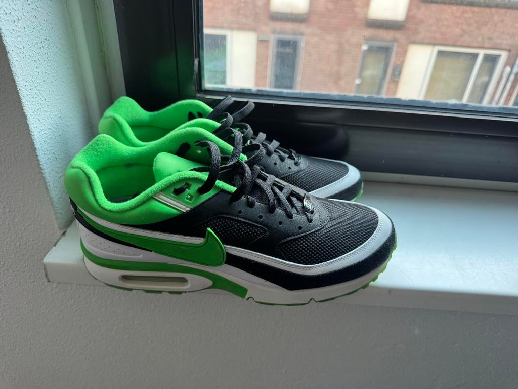Nike Air Max BW Rotterdam groen/wit - Maat 45 - Nieuw, Kleding | Heren, Schoenen, Ophalen of Verzenden, Nieuw, Overige kleuren