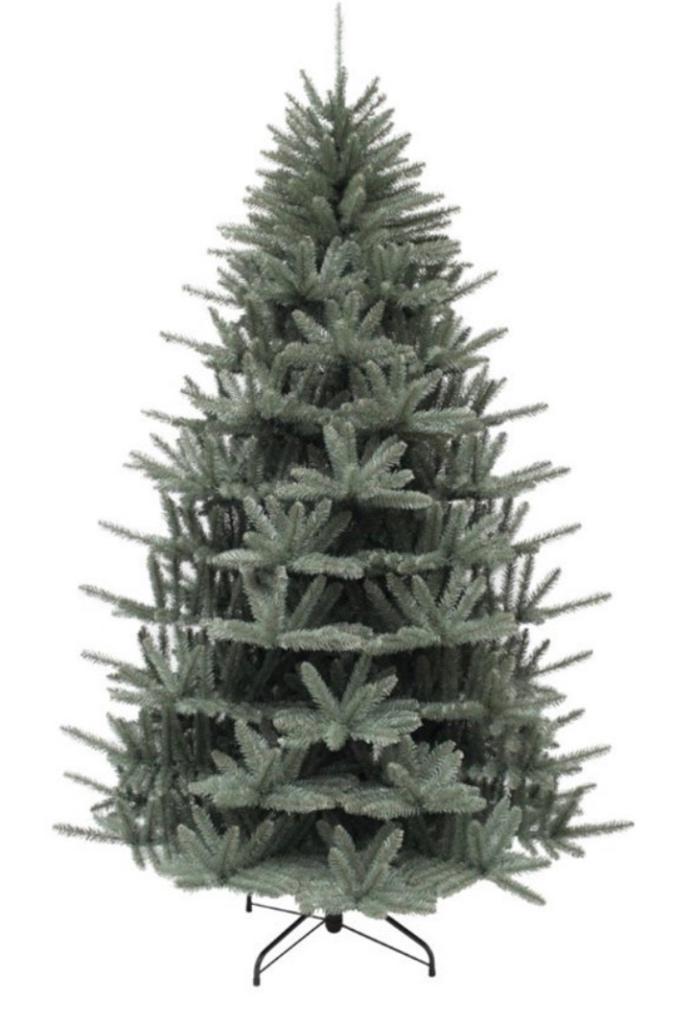 Kunstkerstboom 1.55 m Premium Matterhorn blue fir, Ophalen