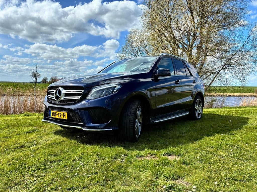 Mercedes-Benz GLE 350 4-MATIC GRIJSKENTEKEN, Auto's, Bestelauto's, 2950 kg, 258 pk, Blauw, 2987 cc