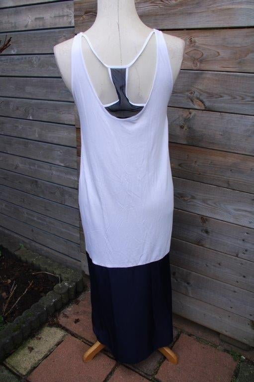 Jurk creme/ donkerblauw Ipekyol mt 38 Vaste prijs, Maat 38/40 (M), Overige kleuren, Verzenden, Ipekyol