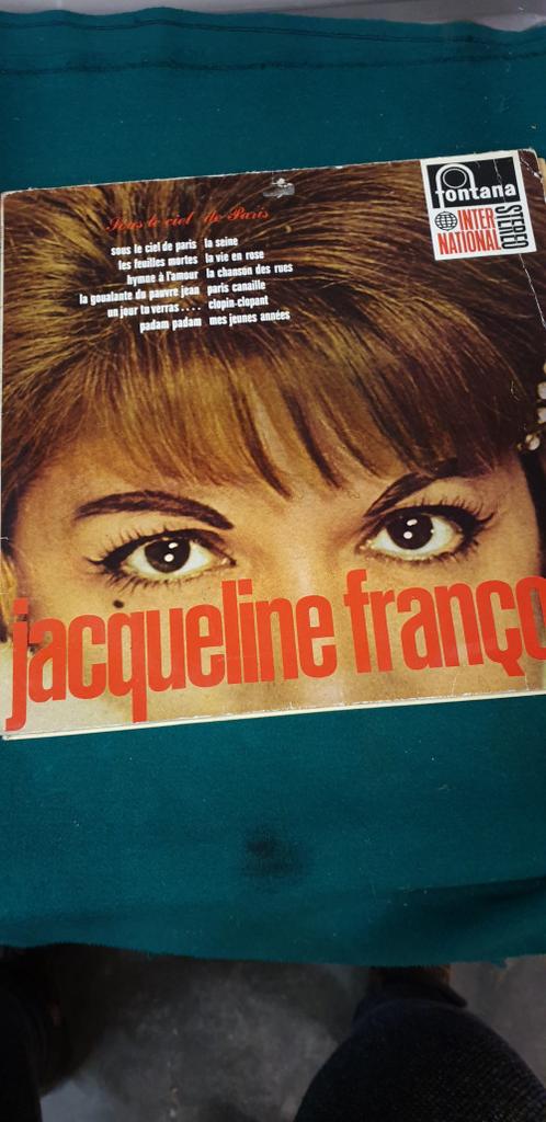 lp jacqueline francois, sous le ciel de paris, Ophalen of Verzenden