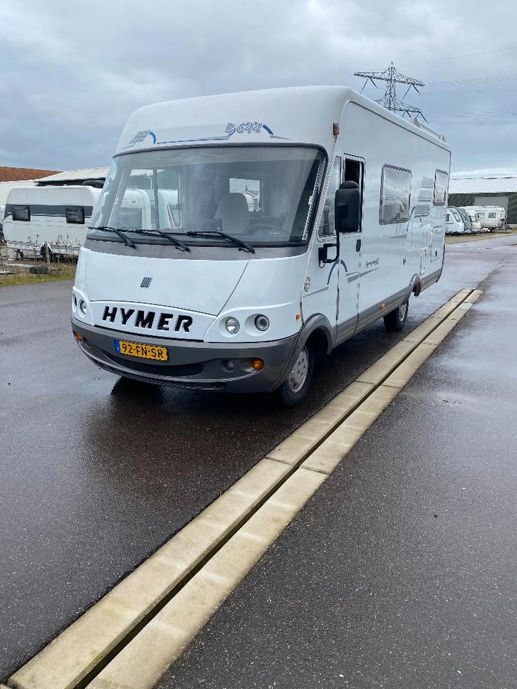 hymer B644 camper, Caravans en Kamperen, Campers, Particulier, tot en met 4, Integraal, Hymer, Fiat, Diesel, Handgeschakeld, L-zit