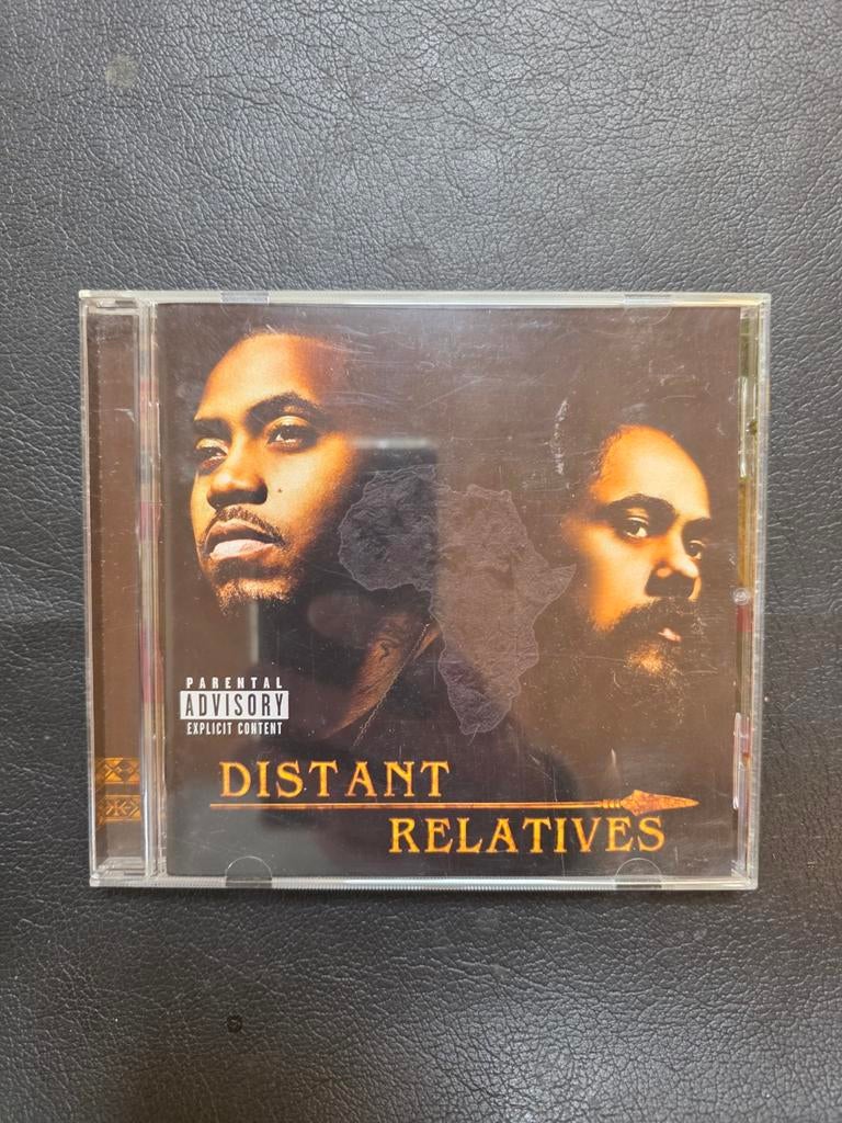 Nas & Damian Marley - Distant Relatives CD, Ophalen of Verzenden, 2000 tot heden, Zo goed als nieuw
