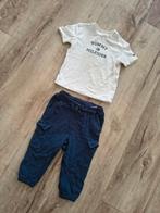 Prachtig blauw wit setje jongen Tommy Hilfiger, maat 74., Gebruikt, Onb, H&M, Ophalen of Verzenden
