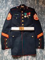 USMC Dress blue uniformjas, Ophalen of Verzenden, Marine, Amerika