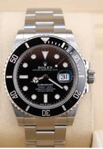 Rolex Submariner 41mm date zwart, Sieraden, Tassen en Uiterlijk, Horloges | Heren, Ophalen, Staal, Polshorloge, Nieuw
