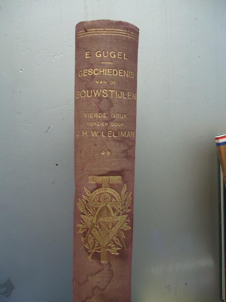 Geschiedenis van de Bouwstijlen /leliman, Boeken, Gelezen, Leliman, Ophalen of Verzenden, Architectuur algemeen