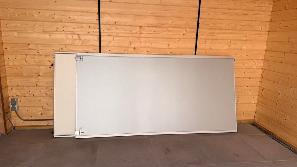 Two Witte schuifdeur - Ideaal voor binnenruimtes, Doe-het-zelf en Verbouw, Deuren en Horren, 100 tot 120 cm, Gebruikt, Binnendeur