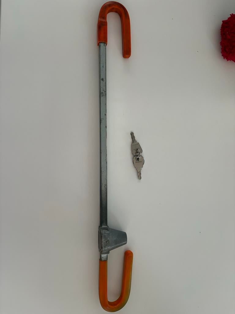 Stuur-/pedaal slot anti-diefstal auto, Auto diversen, Ophalen, Gebruikt