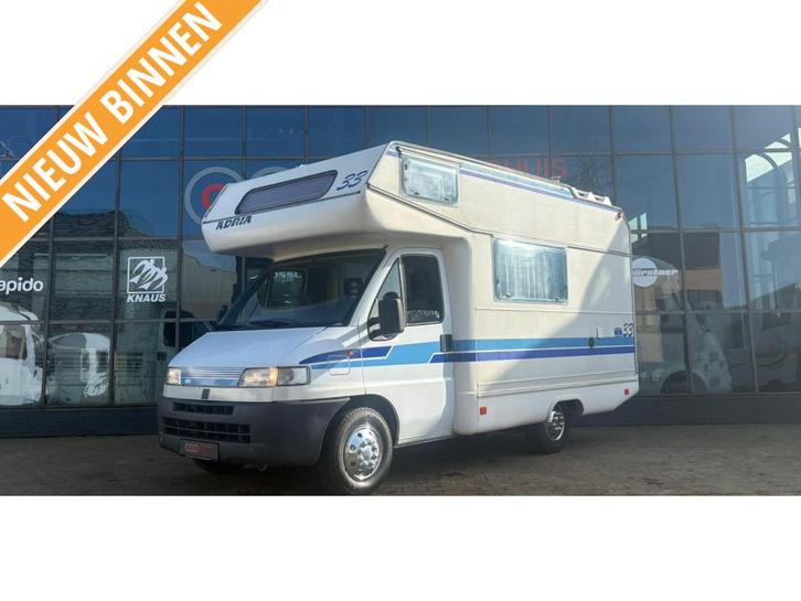 Adria 33,2.5TDI,Dinette,Luifel, Caravans en Kamperen, Campers, Bedrijf, Alkoof, Adria, Fiat, Diesel, Handgeschakeld