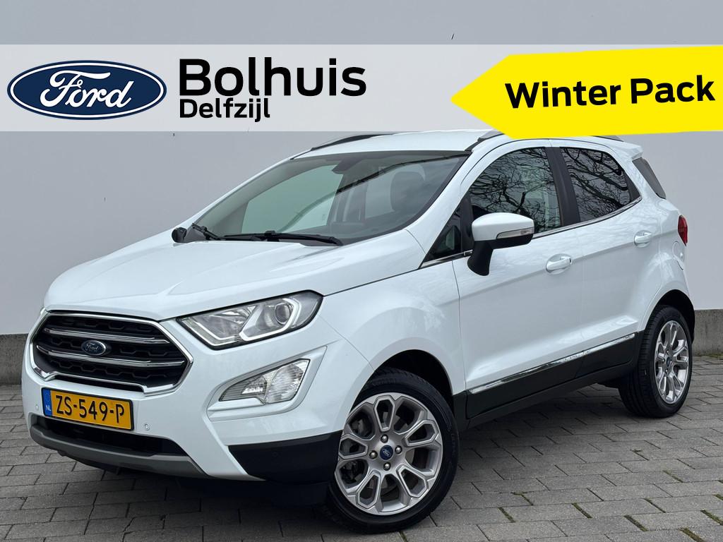Ford EcoSport EcoBoost Titanium | Winterpack | Camera | BLIS, Voorwielaandrijving, 125 pk, Gebruikt, Ecosport