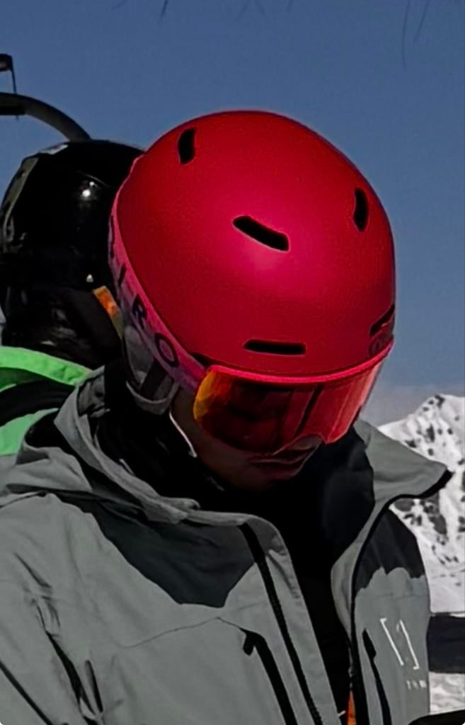 Giro skihelm (52-55,5 cm) en Giro skibril, Overige merken, Gebruikt, Overige typen, Ophalen of Verzenden