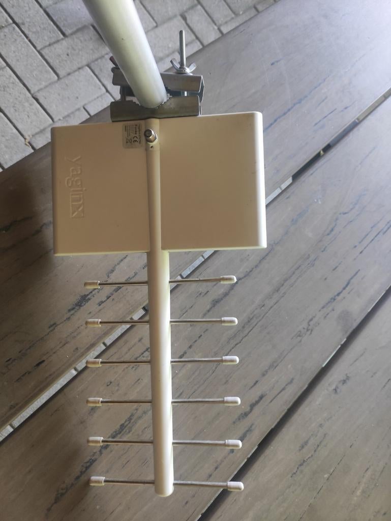DVB-T2 Antenne met Nedis Ontvanger - Compleet Set, Ophalen of Verzenden, Gebruikt, Decoder