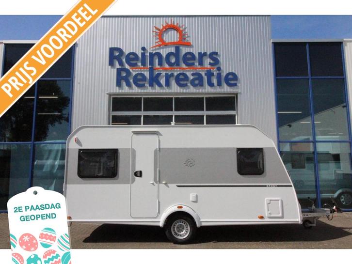 Knaus Sport 450 FU Voordeel-pakket euro; 2.250,-, Caravans en Kamperen, Caravans, Bedrijf, tot en met 4, 1000 - 1250 kg, Rondzit