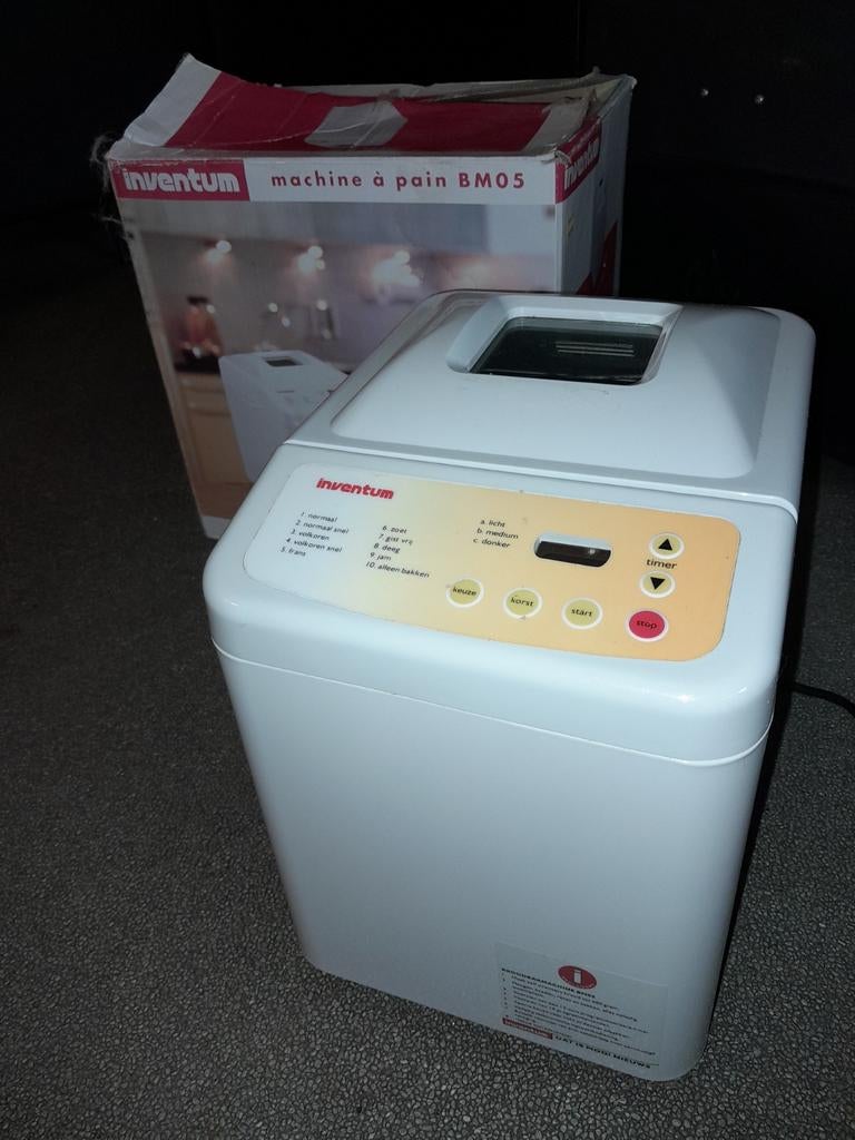 INVENTUM Broodmachine BM05, Met timer, Gebruikt, Kijkvenster, Ophalen of Verzenden