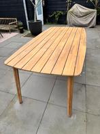 Houten tuintafel - Perfect voor buiten dineren, Tuin en Terras, Ophalen, Gebruikt, Rechthoekig, Hout