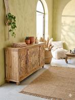 Uniek Nieuw Dressoir IBiza/Boho met de hand uitgesneden, Huis en Inrichting, Met deur(en), Ibiza/Boho/Botanisch, 150 tot 200 cm
