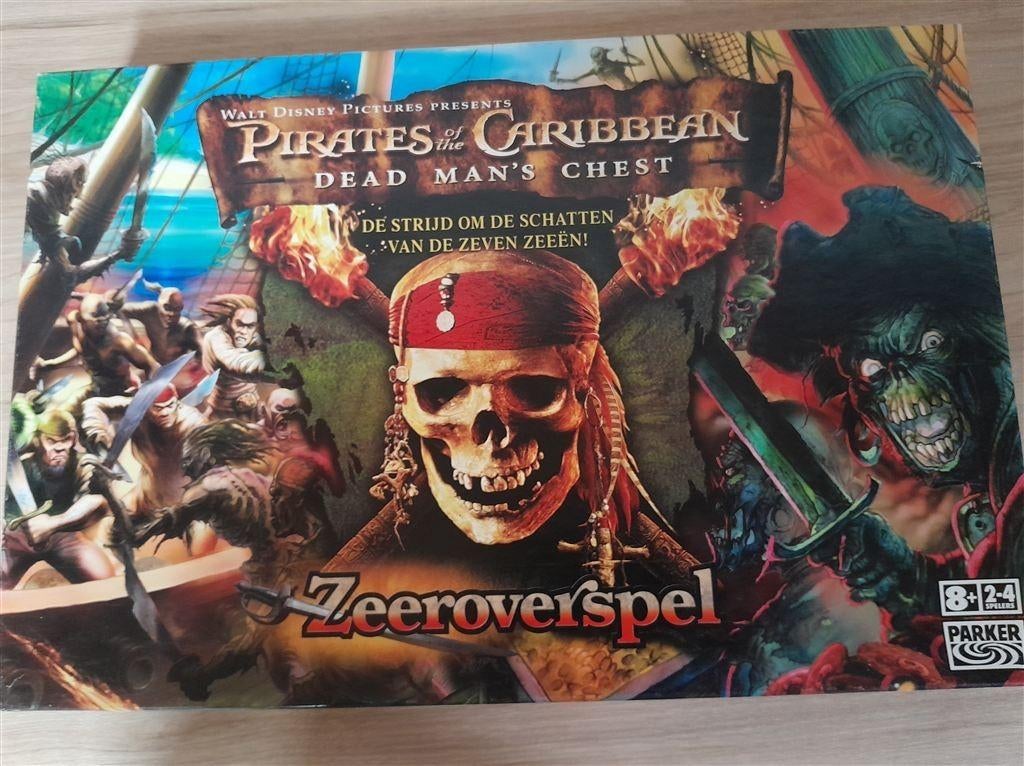 pirates of the caribbean zeeroverspel [s1213], Hobby en Vrije tijd, Gezelschapsspellen | Bordspellen, Verzenden, Zo goed als nieuw