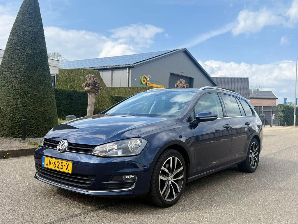 Volkswagen Golf Variant 1.6 TDI Connected Series 2016 DSG Na, Auto's, Gebruikt, Euro 6, 4 cilinders, 700 kg