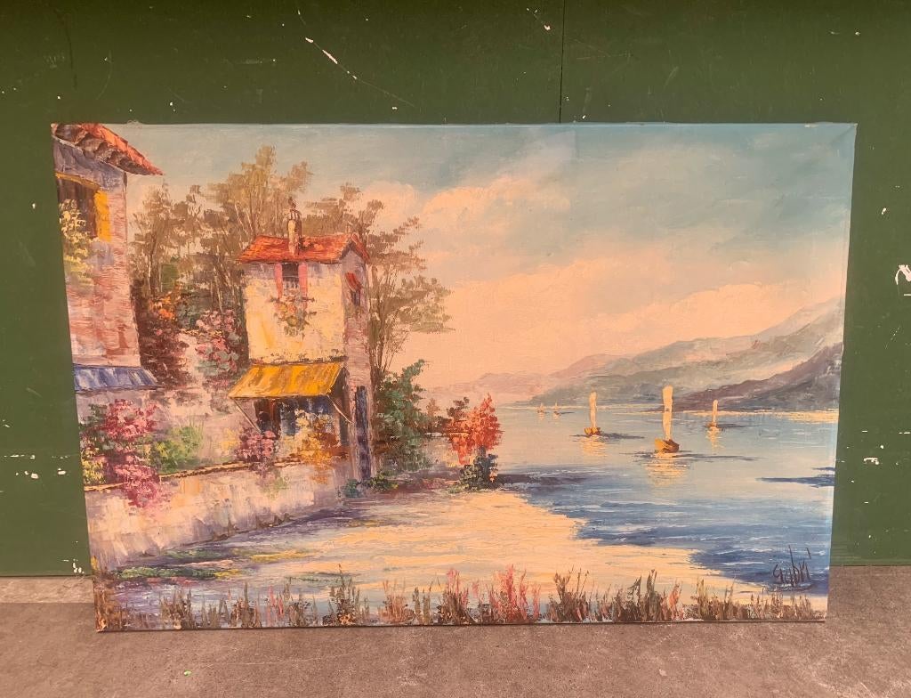 Schilderij op canvas Italië Gabri jaren '60, Ophalen