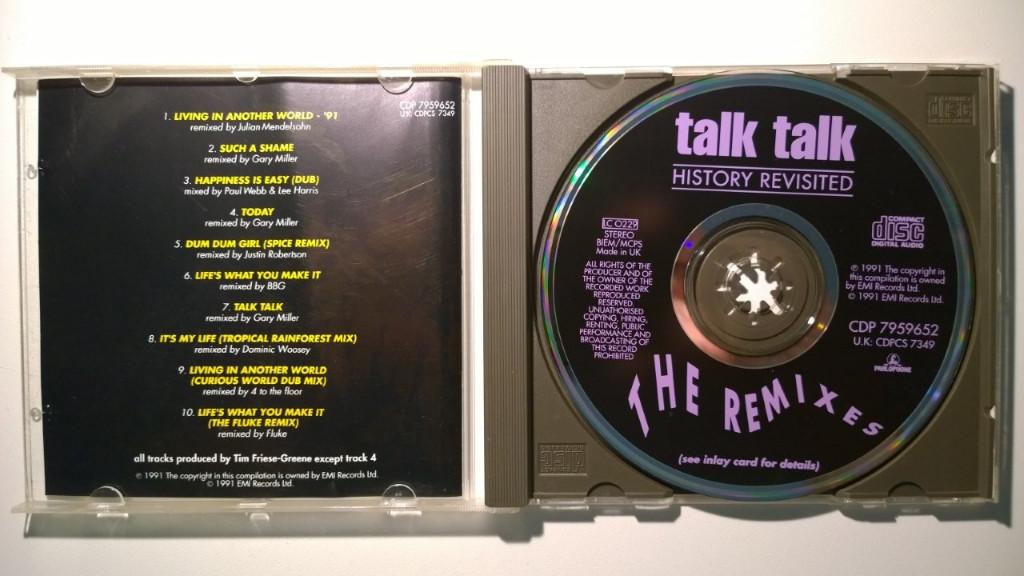 Talk Talk - History Revisited The Remixes, Cd's en Dvd's, Ophalen of Verzenden, 1980 - 1989, Zo goed als nieuw