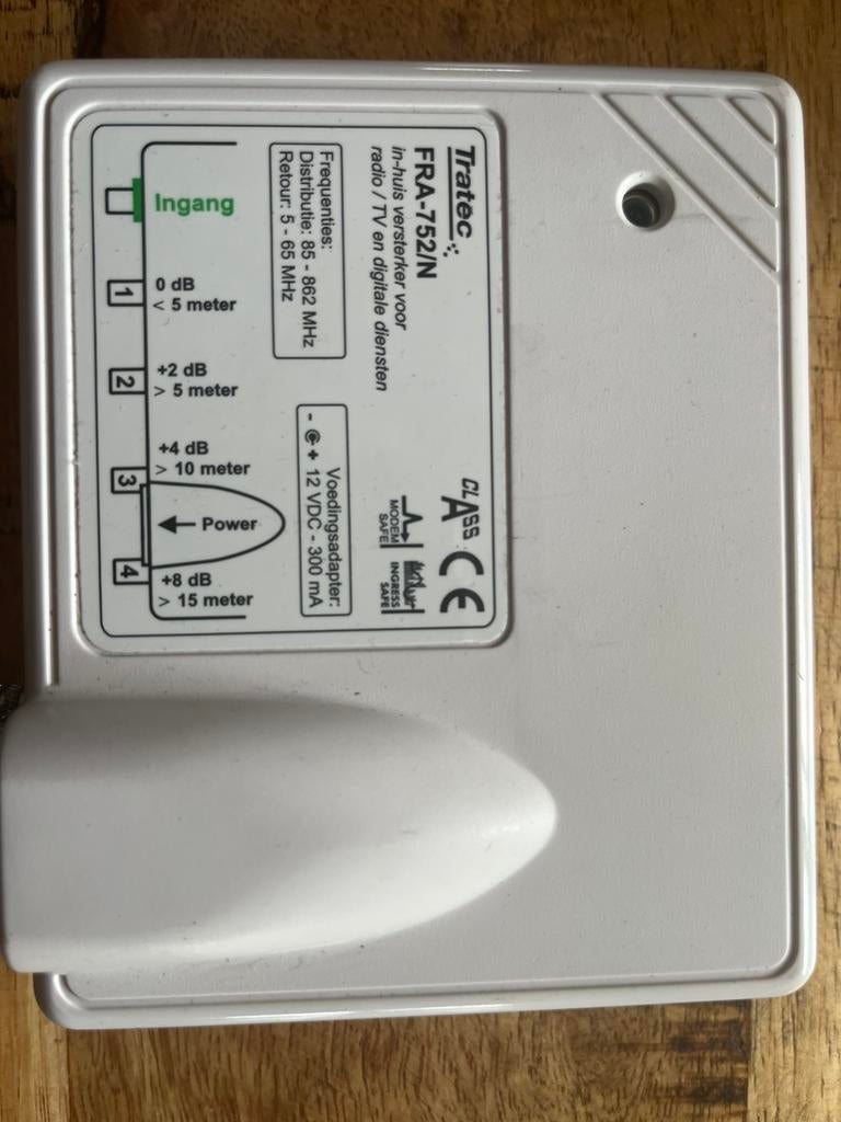 Tratec FRA-752/N radio/TV Versterker, Ophalen, Zo goed als nieuw