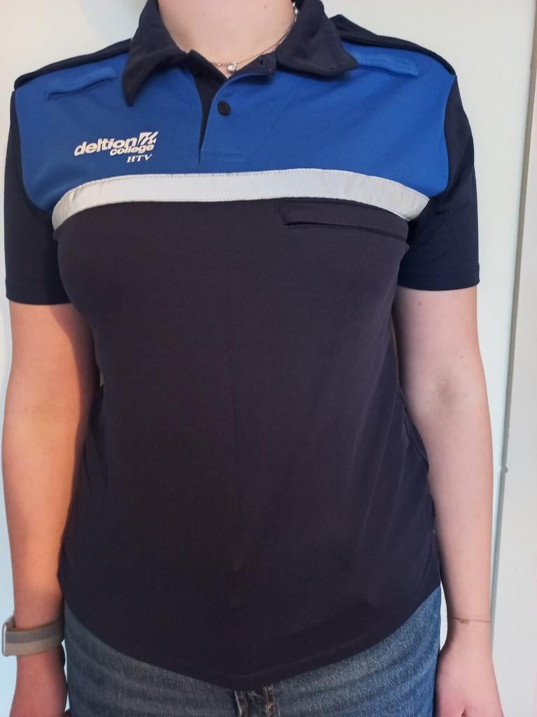 Deltion College BOA T-shirt - Maat M/L, Maat 38/40 (M), Blauw, Ophalen of Verzenden, Zo goed als nieuw