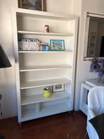 Witte Boekenkast op Wielen, Ophalen, Gebruikt, 50 tot 100 cm, 150 tot 200 cm