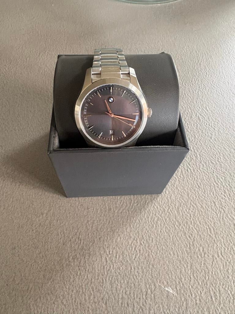 Origineel BMW Horloge - Stijlvol en Tijdloos, Sieraden, Tassen en Uiterlijk, Overige merken, Staal, Polshorloge, Ophalen of Verzenden