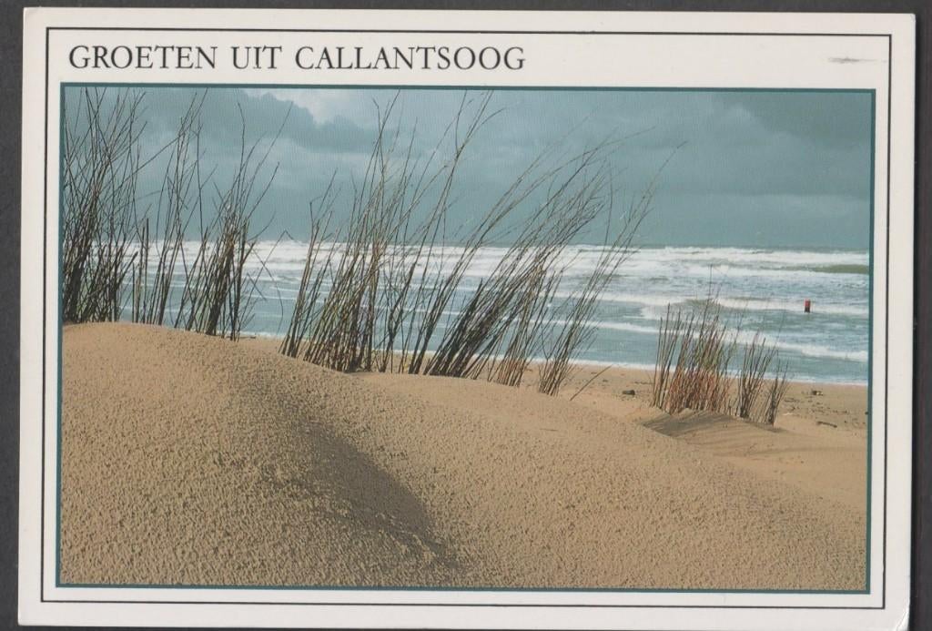 Callantsoog Zee Duin met Helmgras Natuur 1996 gelopen, Ophalen of Verzenden, 1980 tot heden, Gelopen, Noord-Holland