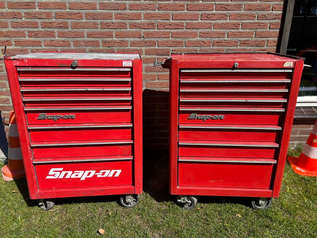 Snap on gereedschapskar 2x (actieprijs!!!), Auto diversen, Autogereedschap, Ophalen, Gebruikt, ., Snap-on