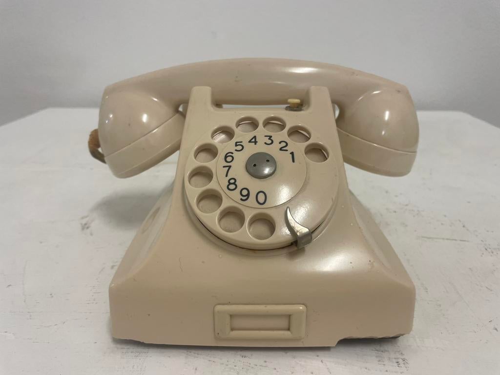 Antieke Telefoon, Telecommunicatie, Vaste telefoons | Niet Draadloos, Ophalen of Verzenden, Gebruikt, Met draaischijf